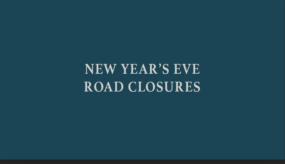 2025 New Year’s Eve in Vegas Strip Closures Las Vegas